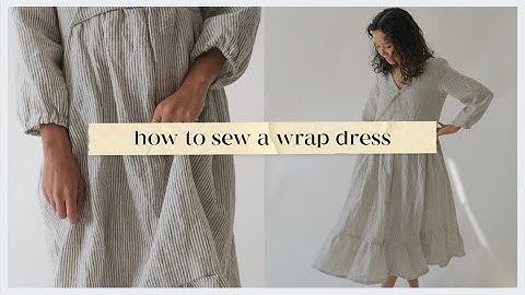 How to Sew a Flowy Wrap Dress, Perfect for Nursing-Friendly! | Wrap Betty Dress