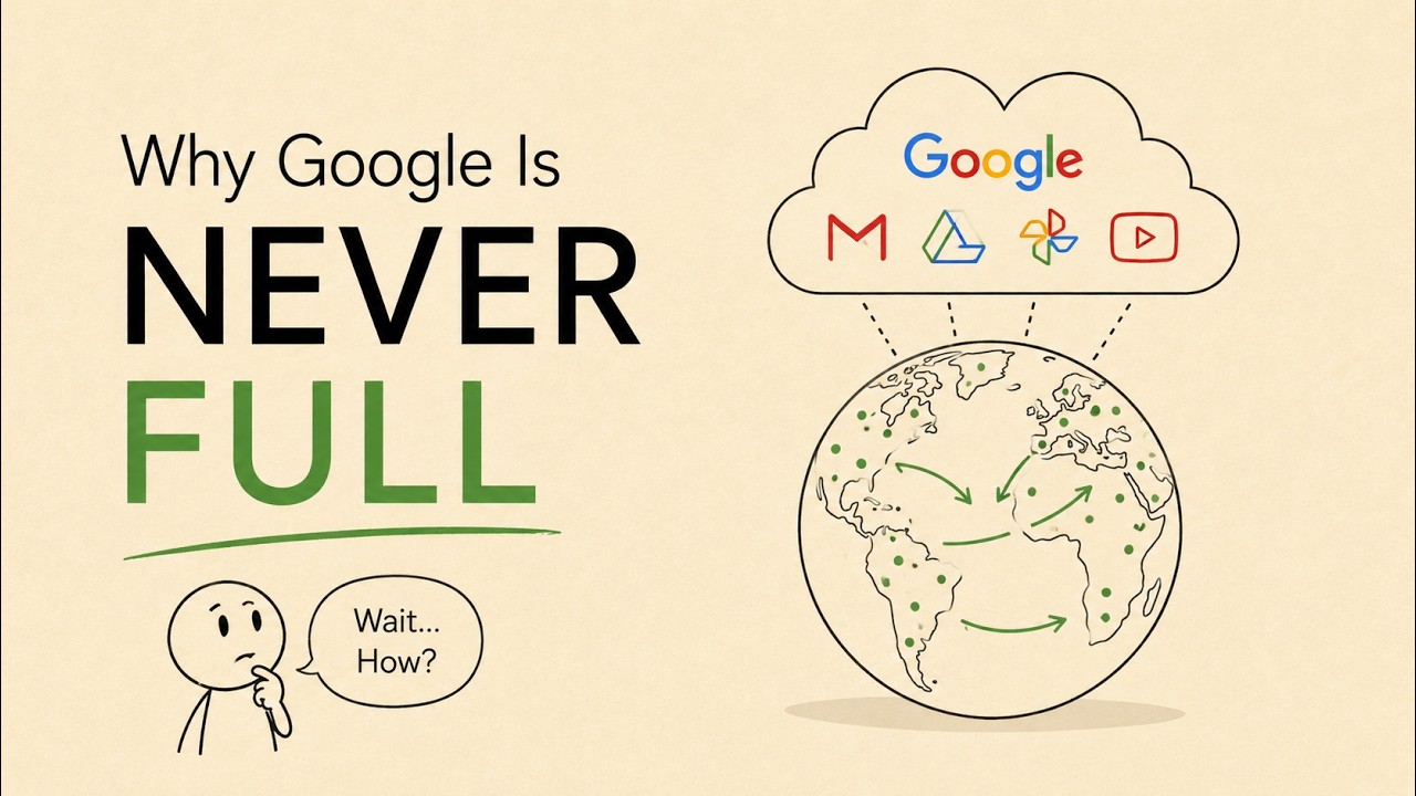 How Google Achieves Infinite Cloud Storage Through Distributed Systems