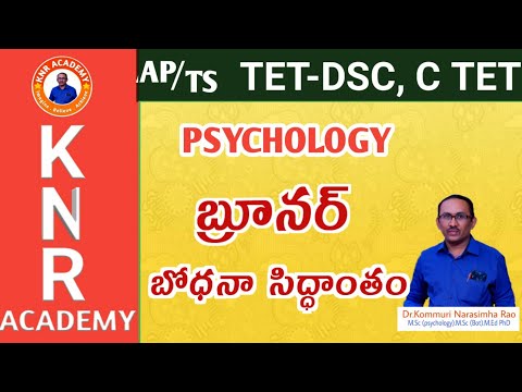 PSYCHOLOGY||TET, DSC, CTET||బ్రూనర్ బోధన సిద్ధాంతం ||FREE CLASSES