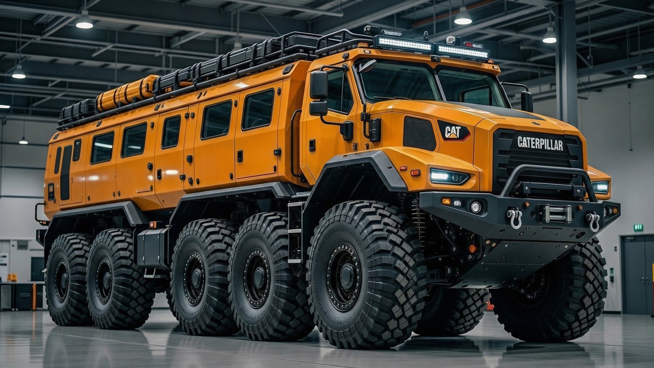 2026 Caterpillar EARTHDOMINATOR 10×10 - The MOST INSANE Motorhome Ever ...