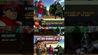 ποΈ M. Bison vs Doctor Doom Intro! πΏπ The Ultimate Villain Showdown #Shorts
Before the battle begins, two of gamings greatest villains exchange words!
M. Bison from Street Fighter faces Doctor Doom from Marvel in this newly voice-enhanced Retro Rumble. Who will dominate this epic crossover?
Watch the full fight on the channel!
π Watch the full video here: https://www.youtube.com/watch?v=cdgQvwEV7_g
π Check out my other Short Videos: https://www.youtube.com/watch?v=QKMOdDc8NUg&t=1s
Check out my pixel Art:
deviantart.com/tigerboy359
#Shorts
#MUGEN
#IKEMENGo
#StreetFighter
#Marvel
#DoctorDoom
#MBison
#Capcom
#MarvelVsCapcom
#Dialogue
#VoiceActing
#RetroRumble
#FightingGames
#ArcadeGames
#RetroGaming
#Gaming
#BossBattle
#Villains
#Crossover
#PixelArt
#ClassicGaming
#FanGame
#Shadaloo
#Latveria
#GameShorts
#GamingShorts
#4KUHD
#TigerBoy
#VideoGames
#EpicBattle ποΈ M. Bison vs Doctor Doom Intro! πΏπ The Ultimate Villain Showdown #Shorts