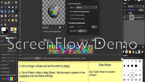 GIMP Tutorial #7 - Disco Ball