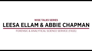 Datos WiSE Talks - Forensic Science (Full version) Guía