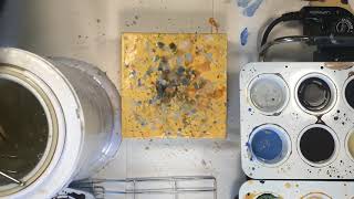 'Cobreces' encaustic mixed media time lapse