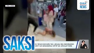 Dmw, Nangakong Maghahain Ng Legal Na Hakbang Laban Sa Pananakit Sa Babaeng Ofw Sa Singapore Saksi
