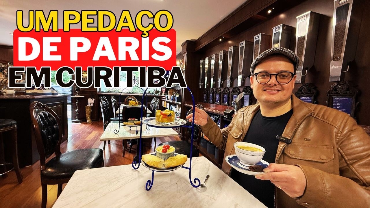 DESCOBRIMOS UM CAFÉ FRANCÊS EM CURITIBA