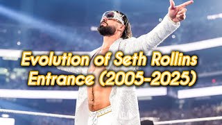 Evolution Of Seth Rollins Entrance 2005-2025