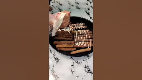 ويفر الشوكولاته رولز في البيت من غير بيض مقرمش ويجنن بمكونات بسيطة#اكسبلور #دعموني