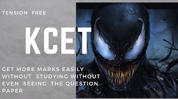HOW TO EASILY GET MORE MARKS IN KCET CEMISTRY  2021 WITHOUT STUDYING PART 5
