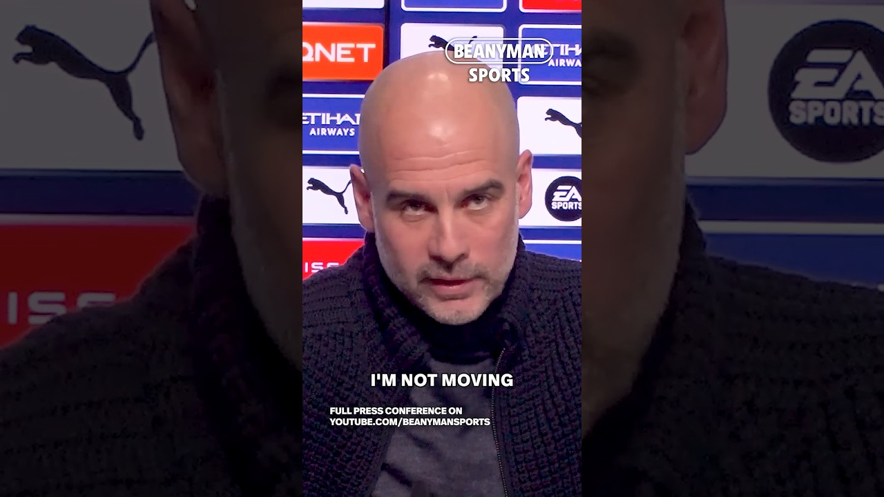 'I’M NOT MOVING FROM THIS SEAT!' | Pep Guardiola’s ICONIC quote after City were hit with 115 charges