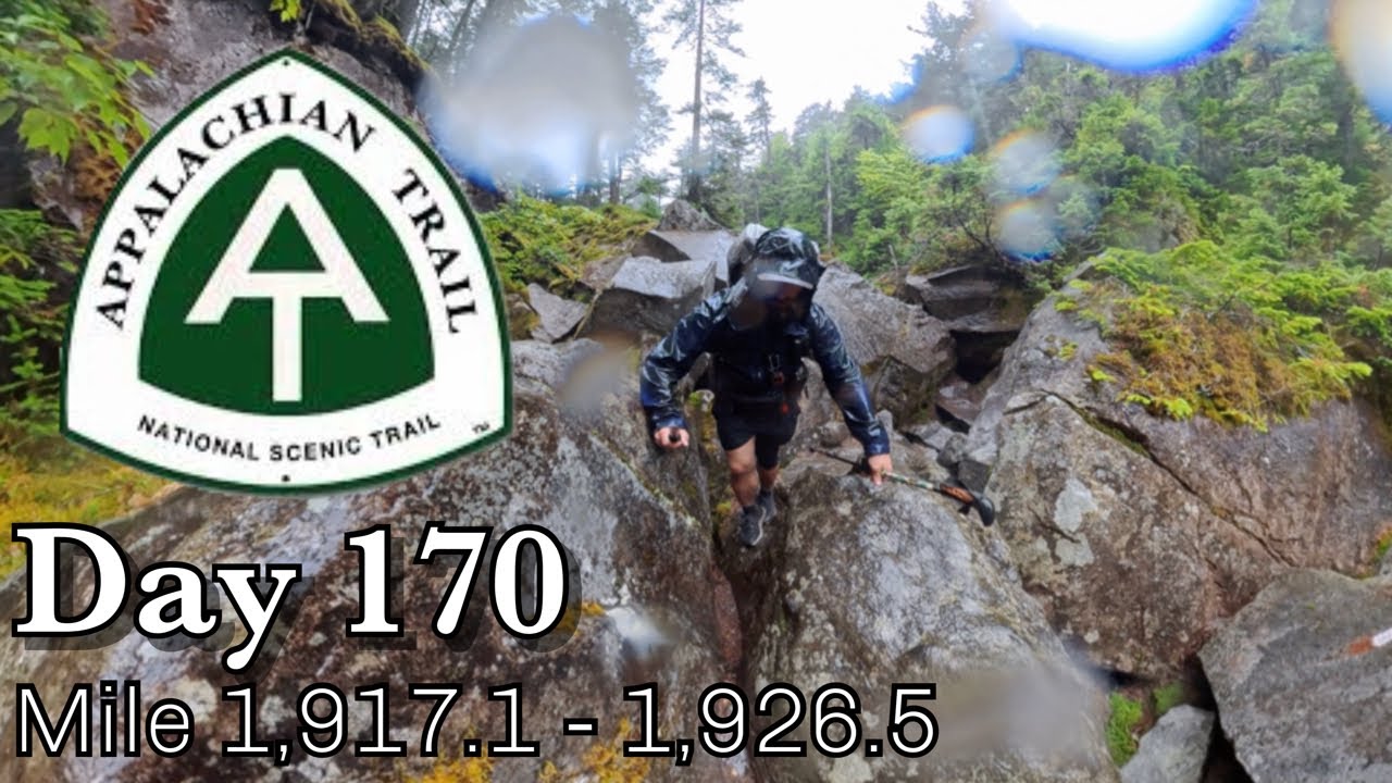 Mahoosuc Notch | Conquering The TOUGHEST Mile...IN THE RAIN!!! Appalachian Trail Thru Hike 2025