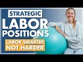 Labor positions for easier birth  open each level of the pelvis