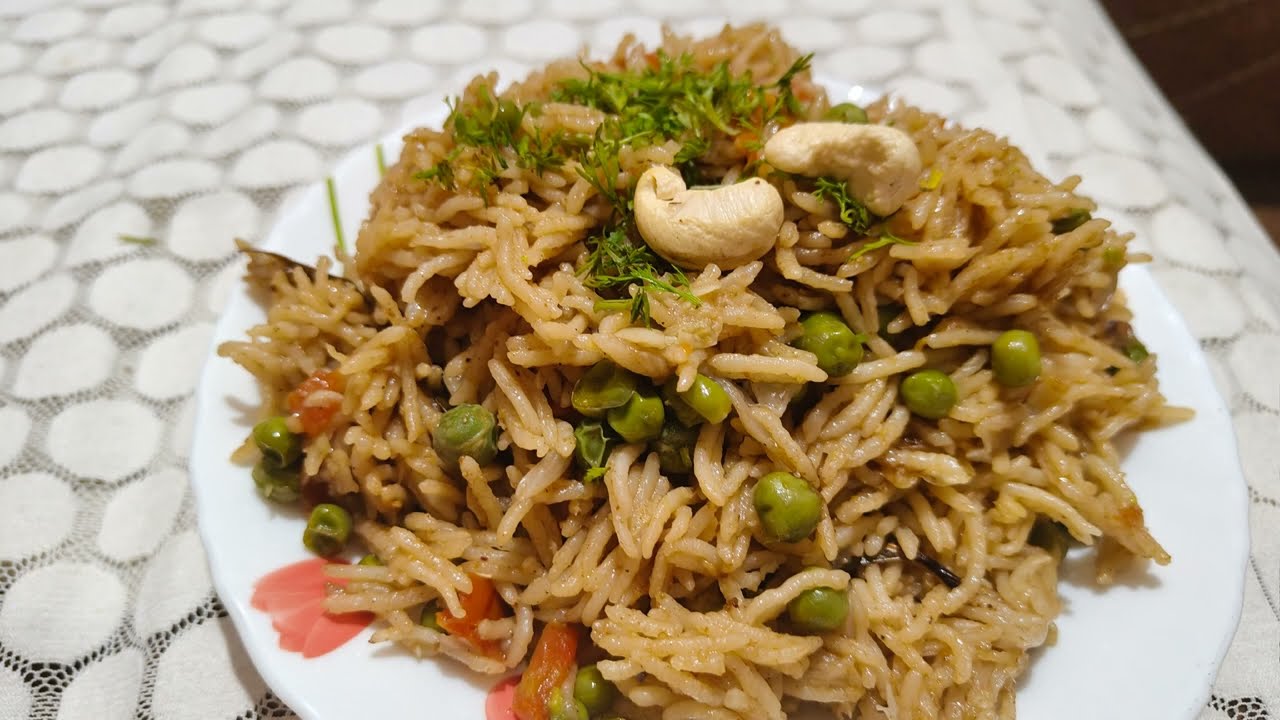 Masale bhat/ मसाला भात 