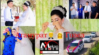 картинка: Агамурат 🤵‍♂️👰‍♀️ Гозел. 1-часть.🎥​⁠@MEKANMEDIA#tuy