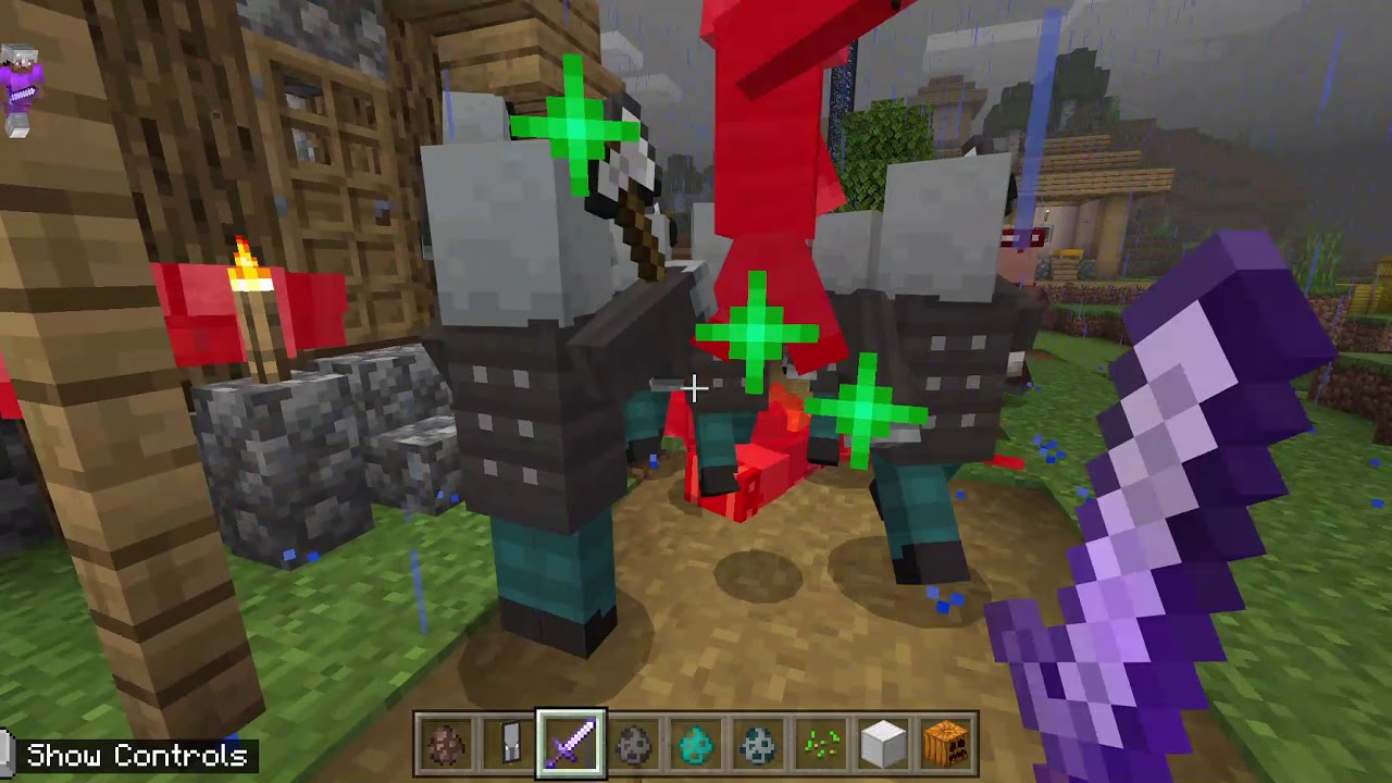 Episode 12 Minecraft Survival Guide - Part 2 - Starting a Vindicator Raid