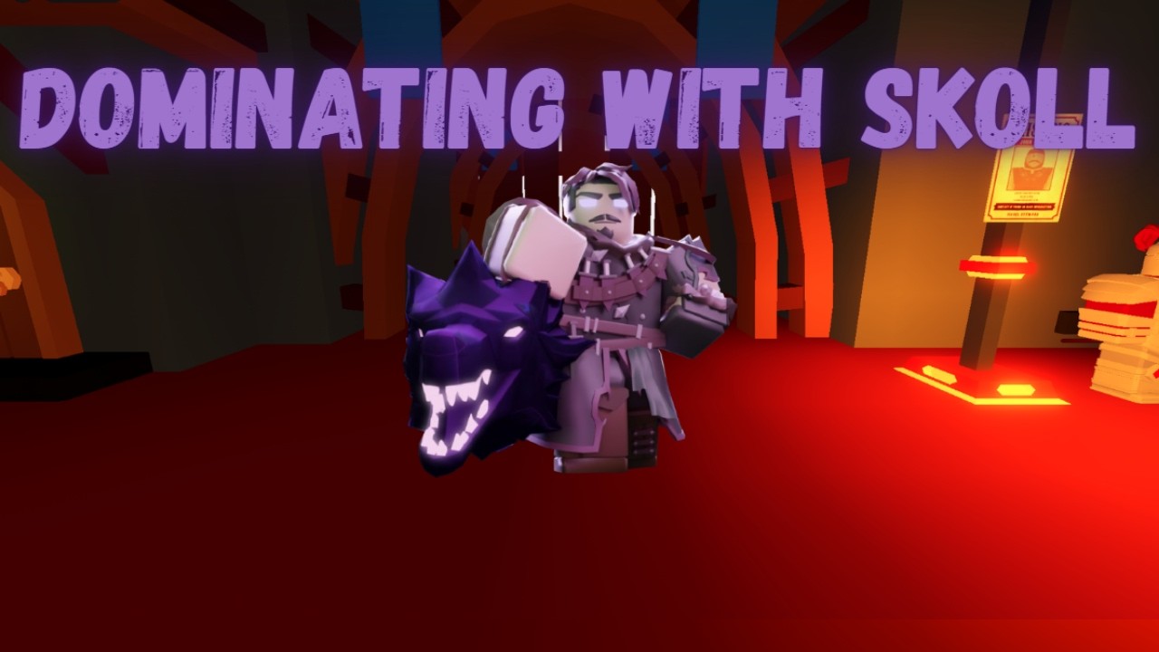 Dominating /W/ Skoll Roblox BEDWARS
