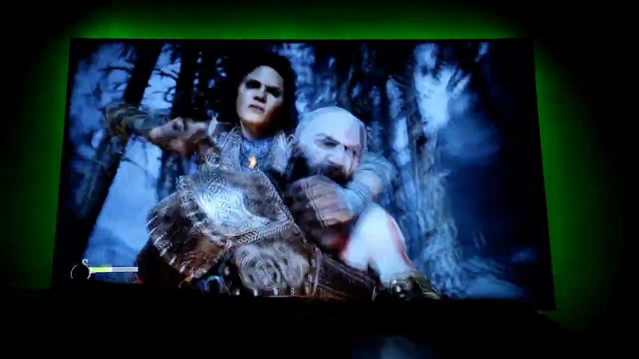 KRATOS vs FREYA Full Fight clip God of War Ragnarok 