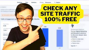 How to Check Website Traffic Free | Similarweb Tutorial