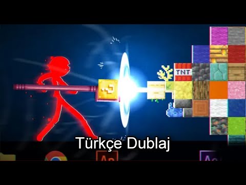 LUCKY BLOCK STUFF - Türkçe Dublaj (Minecraft vs Animation )Alan Becker Türkçe minecraft vs animation