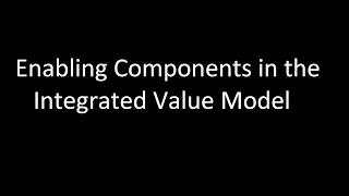 Enabling Components in the Integrated Value Network (IVN)