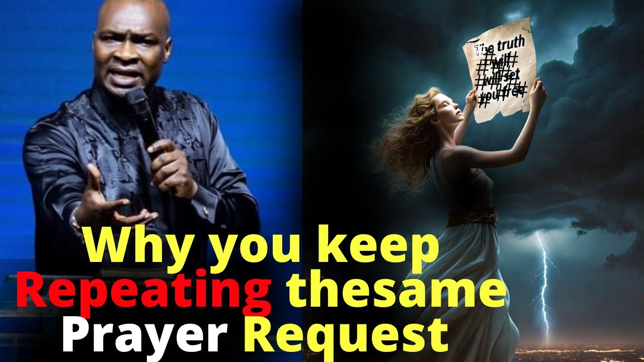 What God Told me about Prayer Request | APOSTLE JOSHUA SELMAN - YouTube