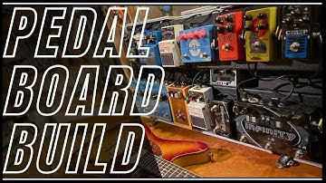 My Guitar Effect Pedalboard Build/ Full Video and Explanation/ How to/ Tutorial/ Luthier/ DIY/ Ep 19