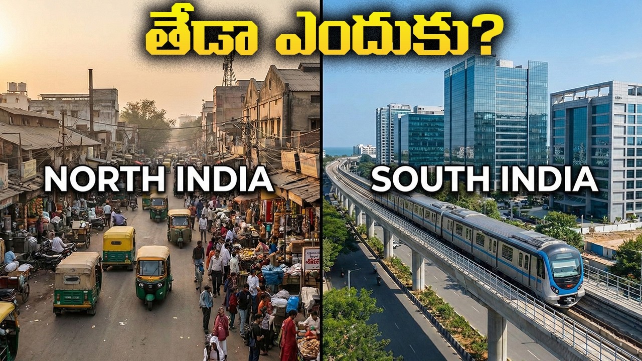 North vs South India: అభివృద్ధిలో ఇంత తేడా ఎందుకు? | The Real Development Gap Explained