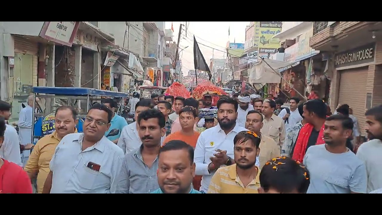 ekadashi mela maa kaali mukut shobha yatra 2023 jahangirabad