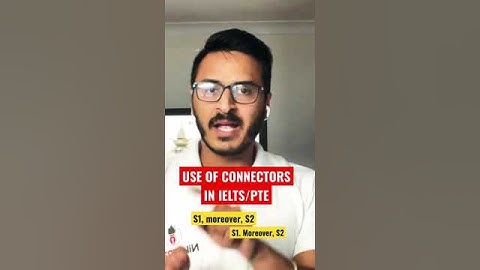 Use of connectors in IELTS/PTE || PTE BY NIKHIL || #nikhilpte #ptebynikhil #shortsvideo