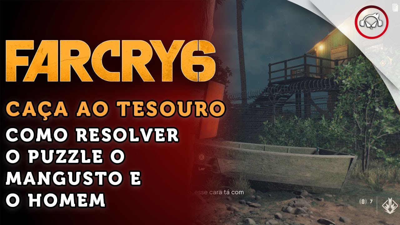 Miniatura do vídeo Far Cry 6, Como resolver o puzzle o Mangusto e o Homem | super dica PT-BR