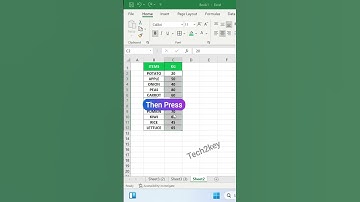 Excel tutorial #excel #exceltips #microsoftexcel #shorts #shortsfeed #viralshorts #trendingshorts