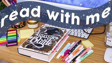 [real time] READ WITH ME 📖 30 minutes of reading with rain sounds + playlist