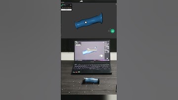 Using the EXTR series 3D scanner from BBCV to scan  handle.#3dscanning #3dprinting