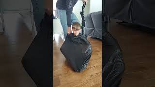trash bag fun 🤪