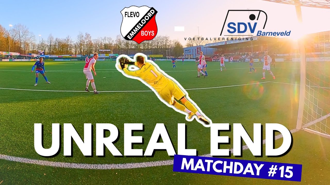 The Most Insane Match Ending Ever🤯 | Goalkeeper Highlights | Flevo Boys - SDV Barneveld