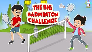 The Big Badminton Challenge | Badminton Match | English Moral Stories | Animated | English Cartoon