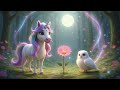 Einhorn Mila🦄und die verschwundene Farbe🌙 Ruhige Gute-Nacht-Geschichte für Kinder