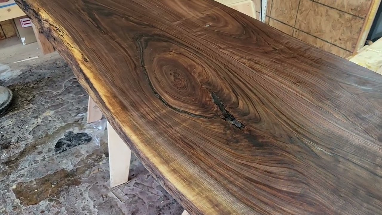 Live Edge Countertop - Black Walnut