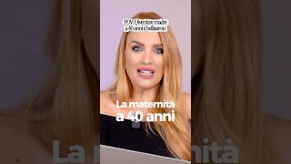 Maternità a 40 anni. Un vero taboo! 😱