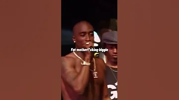 Tupac brutally disses biggie live😳