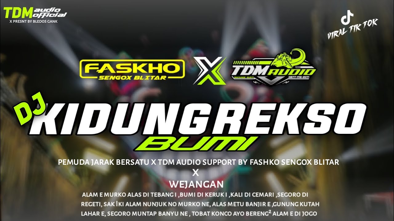 Dj kidung rekso bumi. Nrotok horeg polll bolo 