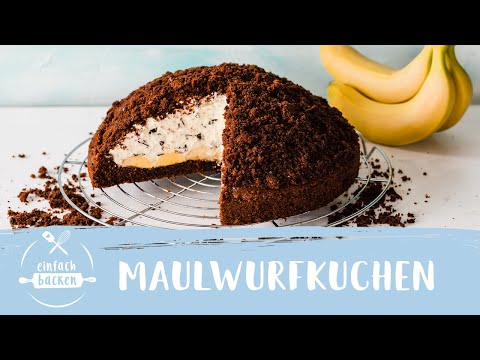 Video: Wie Man Bananen-Nerz-Maulwurf-Kuchen Backt