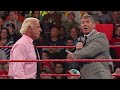 Mr McMahon Gives Ric Flair A Career Ending Ultimatum Raw November 26 2007 Mr McMahon Gives Ric Flair A Career Ending Ultimatum Raw November 26 2007