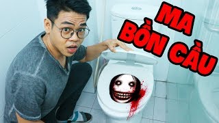 TRÒ ĐÙA DỌA MA TRONG BỒN CẦU CÙNG OOPS CLUB