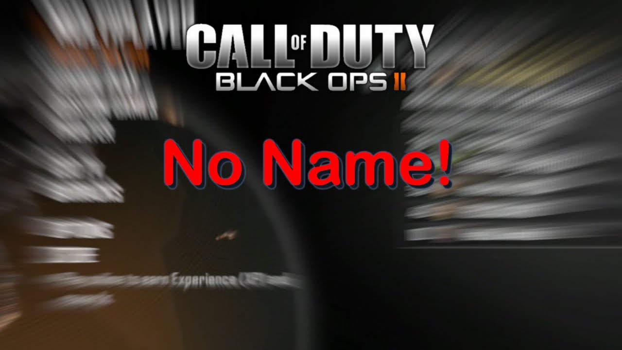 Black Ops 2 No Name Glitch After Patch 1.18