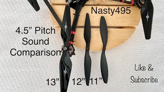 New Props on the 13” Nasty495 Beast Class with DJI