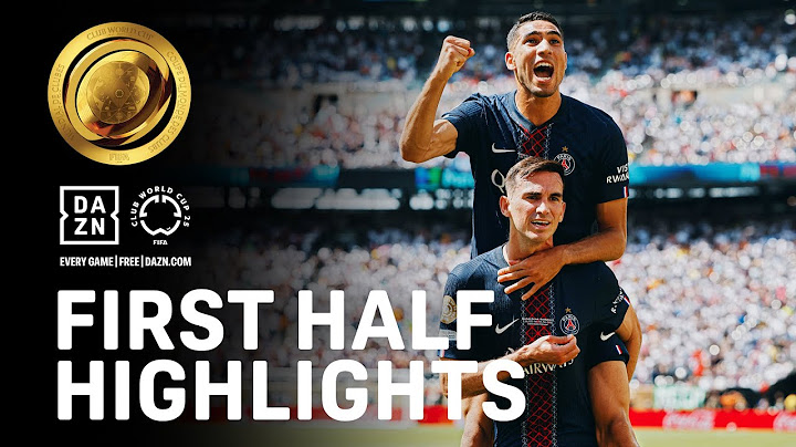 PSG Completely DOMINATE In 3 Goal Half vs. Real Madrid | FIFA Club World Cup Highlights