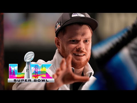 Sam Darnold talks resiliency and journey to Seattle | Super Bowl LX Opening Night