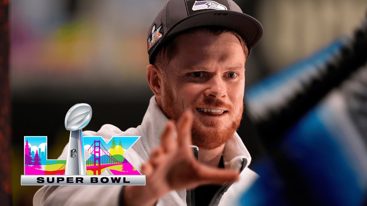 Sam Darnold talks resiliency and journey to Seattle | Super Bowl LX Opening Night