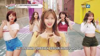 Sbs-In Hot Comeback November